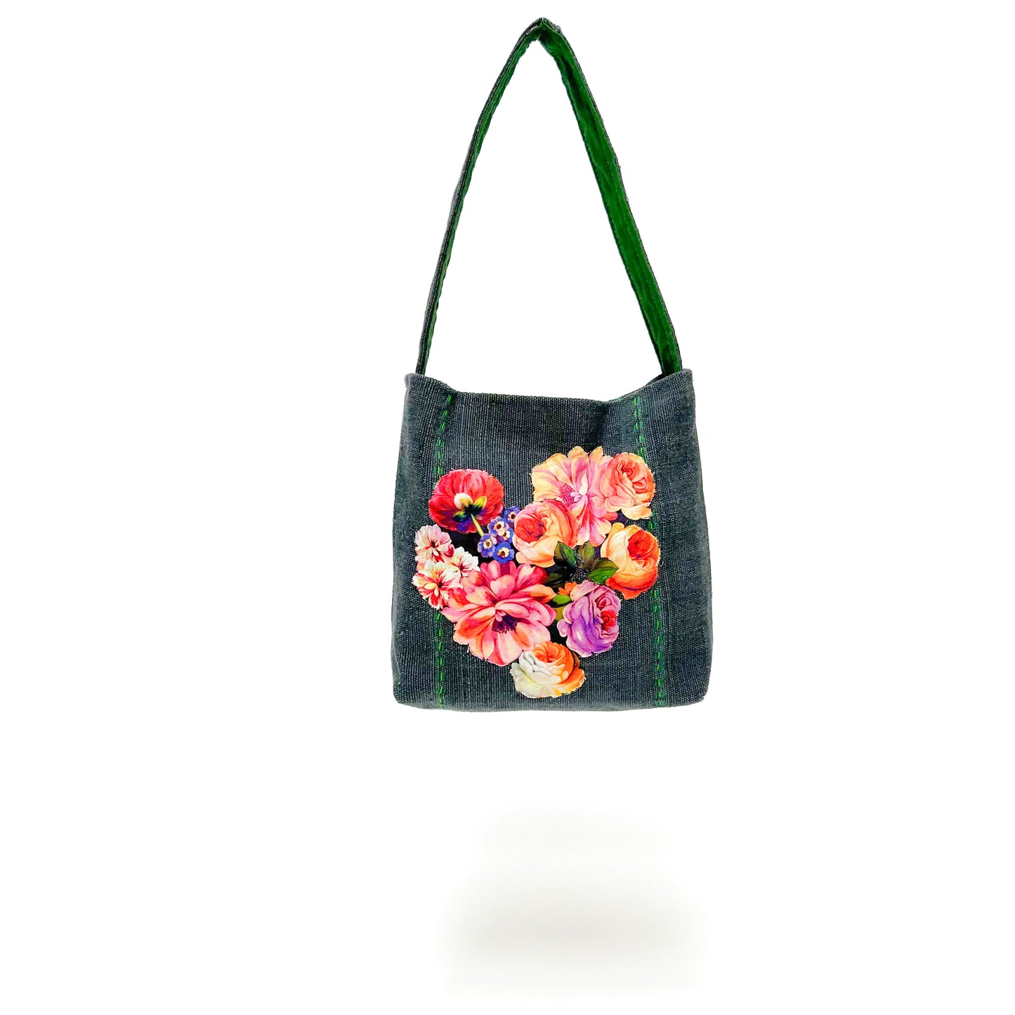 001 Flower Mini Tote/Keeper