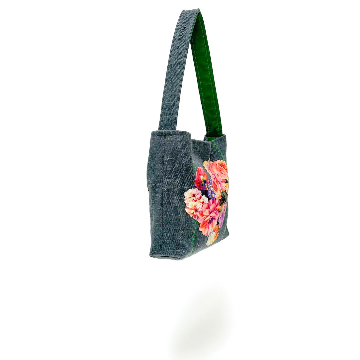 001 Flower Mini Tote/Keeper